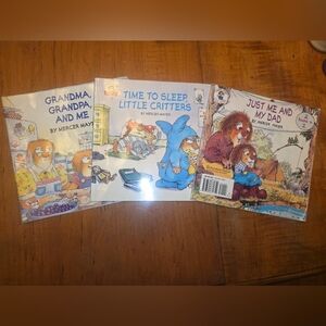 Books Lot: Time To Sleep, Just Me And My Mom/ Dad By: Mercer Mayer